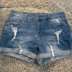 jean shorts